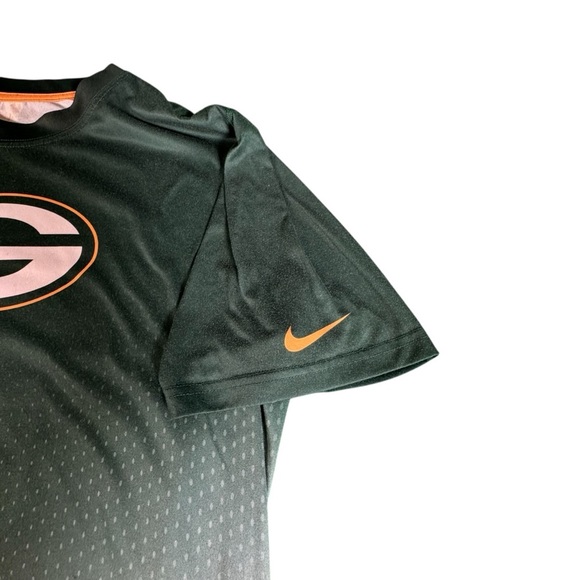 Nike NFL Green Bay Packers Dri-FIT Team Issue Shirt Men’s M Green Gradient Tee - Picture 6 of 13